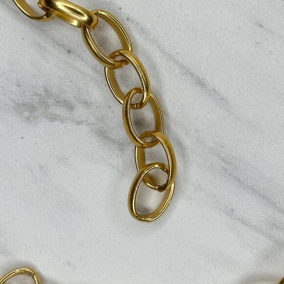 Gold Chain Link Belt Y2K Festival Adjustable One Size ✨ - Picture 11 of 11